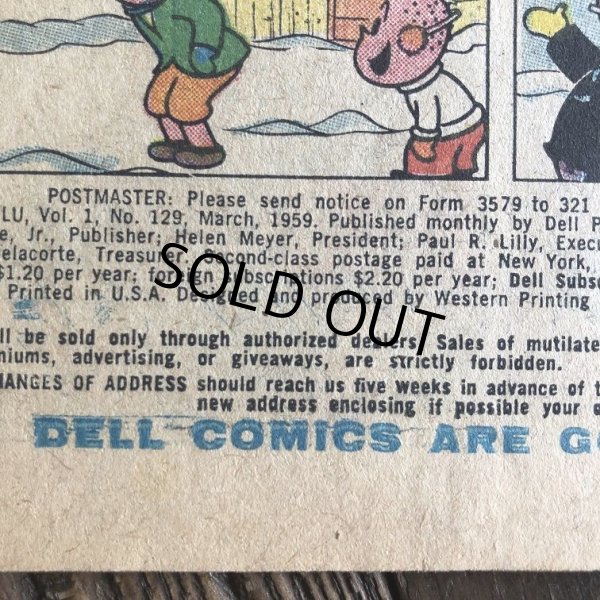 画像2: 50s Vintage DELL Little Lulu Comic (B749)  (2)