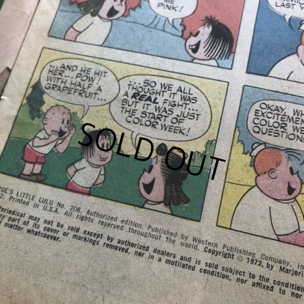 画像2: 70s Vintage WHITMAN Little Lulu Comic (B745)  (2)