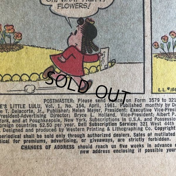 画像2: 60s Vintage DELL Little Lulu Comic (B748)  (2)