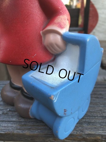 画像9: Vintage 1973 Little Lulu Bank Doll Big Size (B744) (9)