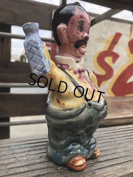 画像2: Vintage Drunk 6 Eyes Decanter Bottle (B745) (2)