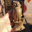 画像7: Vintage Cast Iron Be Wise Owl Savings Bank (B747) (7)