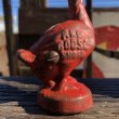 画像2: Vintage Cast Iron Red Goose Shoes Bank (B746) (2)
