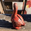 画像4: Vintage Cast Iron Red Goose Shoes Bank (B746) (4)