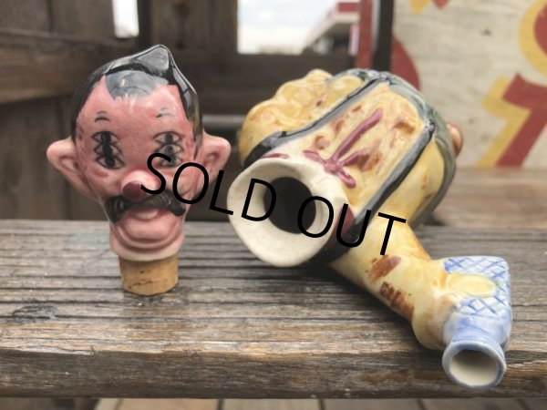 画像6: Vintage Drunk 6 Eyes Decanter Bottle (B745) (6)