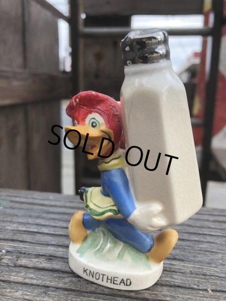 画像7: 50s Vintage NAPCO Walter Lantz  Woody Woodpecker Salt & Pepper Shakers (B748) (7)