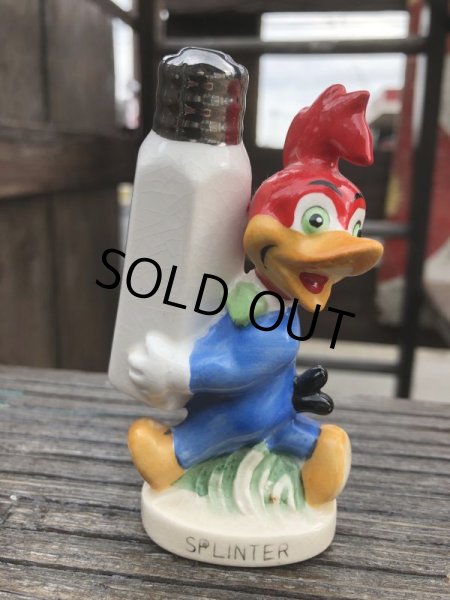 画像5: 50s Vintage NAPCO Walter Lantz  Woody Woodpecker Salt & Pepper Shakers (B748) (5)