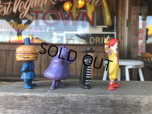 画像2: 80s Vintage McDonald's PVC Figure Set CANADA Ver. (B750) (2)
