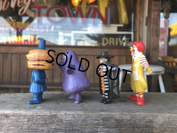 画像4: 80s Vintage McDonald's PVC Figure Set CANADA Ver. (B750) (4)