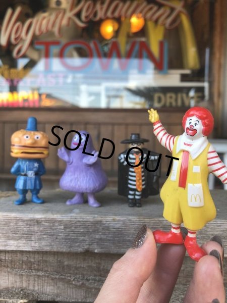 画像11: 80s Vintage McDonald's PVC Figure Set CANADA Ver. (B750) (11)