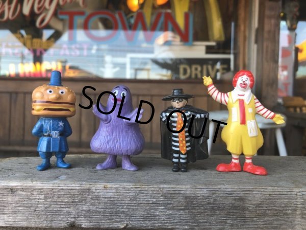 画像1: 80s Vintage McDonald's PVC Figure Set CANADA Ver. (B750) (1)