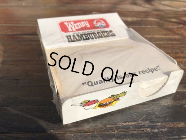 画像6: Vintage Wendy's Note Cube w/Holder (B752) (6)