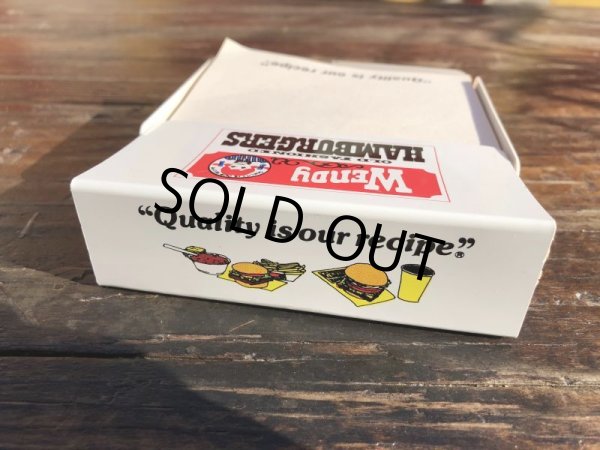 画像5: Vintage Wendy's Note Cube w/Holder (B751) (5)