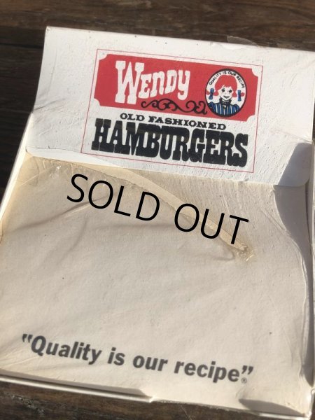 画像2: Vintage Wendy's Note Cube w/Holder (B752) (2)