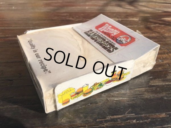 画像5: Vintage Wendy's Note Cube w/Holder (B752) (5)