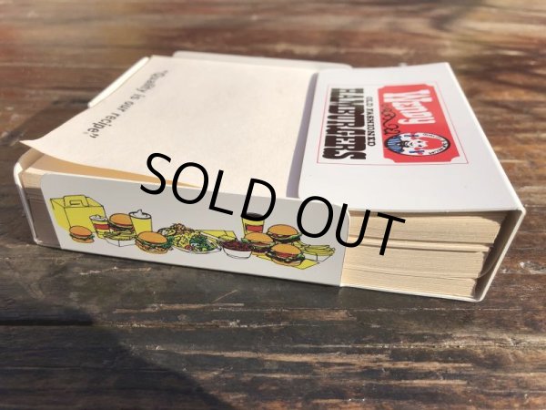 画像4: Vintage Wendy's Note Cube w/Holder (B751) (4)