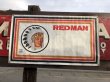 画像13: Vintage Red Man Chewing Tobacco Store Display Banner Sign (B755)  (13)