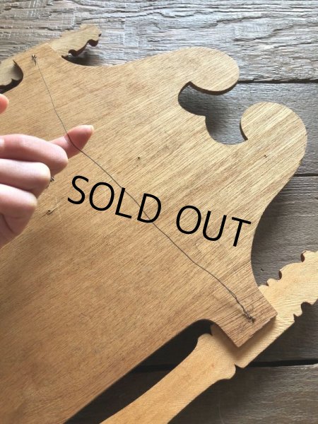 画像13: Vintage Old Crow Bourbon Whiskey Wooden Plaque Sign (B756) (13)