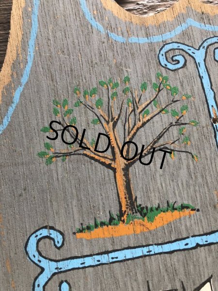 画像9: Vintage Old Crow Bourbon Whiskey Wooden Plaque Sign (B756) (9)