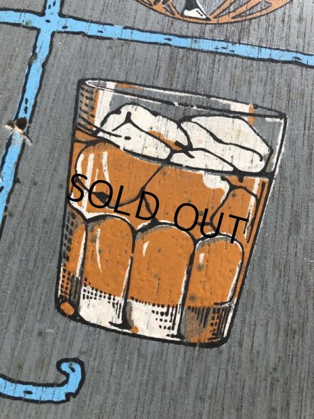 画像8: Vintage Old Crow Bourbon Whiskey Wooden Plaque Sign (B756) (8)