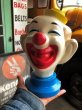 画像14: Vintage Clown Vinyl Coin Bank (B759) (14)