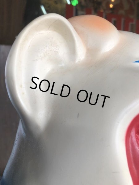 画像9: Vintage Clown Vinyl Coin Bank (B759) (9)