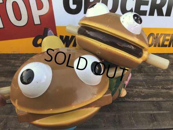 画像15: 70s Vintage McDonald Playground Ride-on Hamburger (B761) (15)