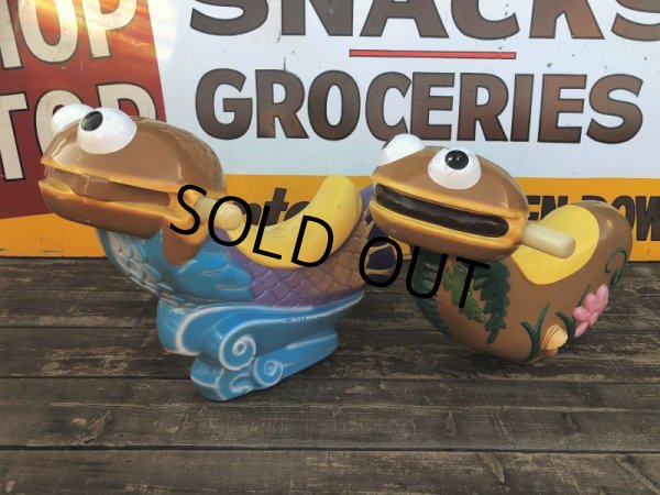 画像14: 70s Vintage McDonald Playground Ride-on Hamburger (B761) (14)