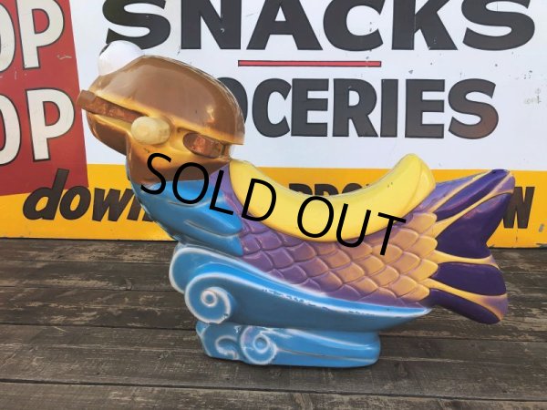 画像6: 70s Vintage McDonald Playground Ride-on Hamburger Filet O Fish (B762) (6)