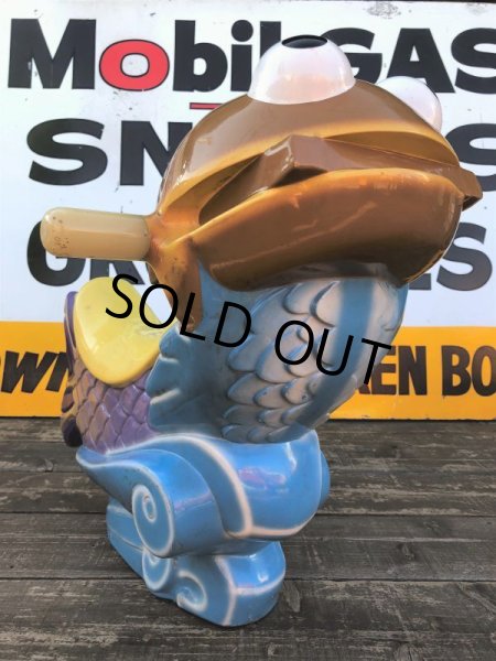 画像14: 70s Vintage McDonald Playground Ride-on Hamburger Filet O Fish (B762) (14)