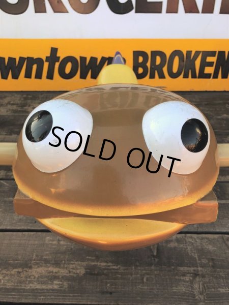 画像11: 70s Vintage McDonald Playground Ride-on Hamburger Filet O Fish (B762) (11)