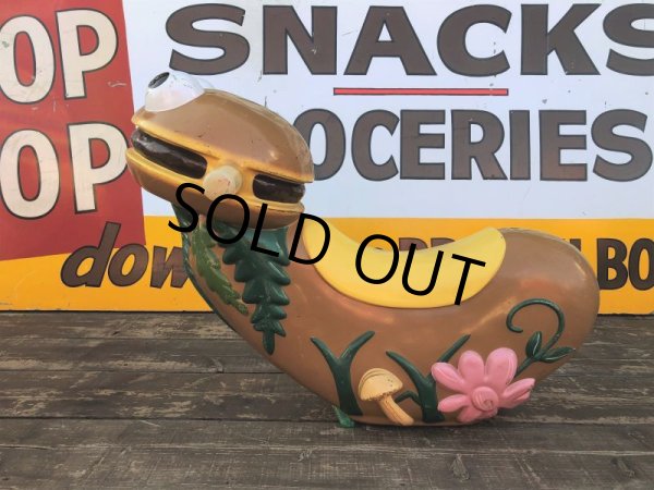 画像9: 70s Vintage McDonald Playground Ride-on Hamburger (B761) (9)