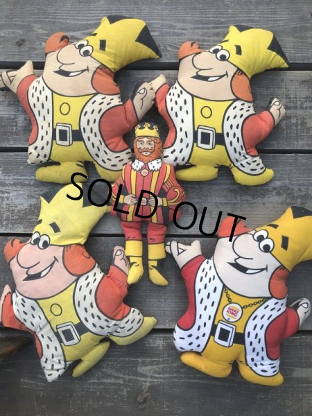 画像9: 70s Vintage Burger King Cloth Rag Pillow Doll (B757) (9)