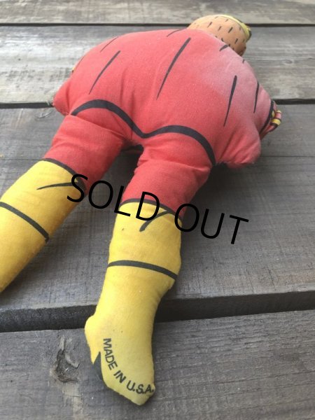 画像4: 70s Vintage Burger King Cloth Rag Pillow Doll (B758) (4)