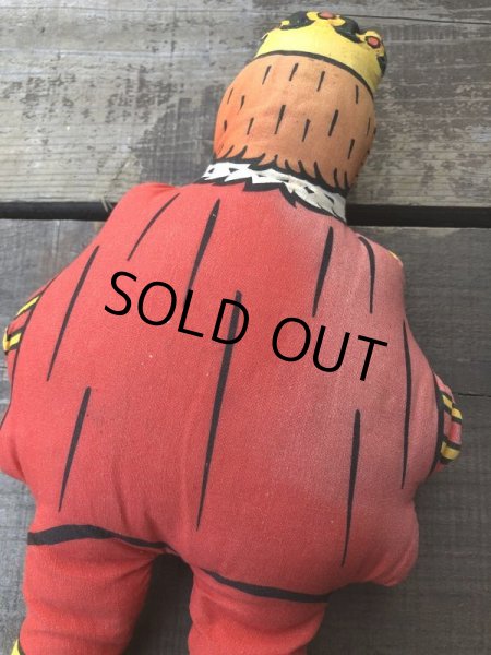 画像5: 70s Vintage Burger King Cloth Rag Pillow Doll (B758) (5)