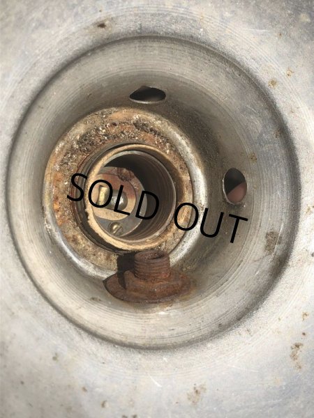 画像11: Vintage Industrial Aluminum Wood Handle Spot Light (B760) (11)