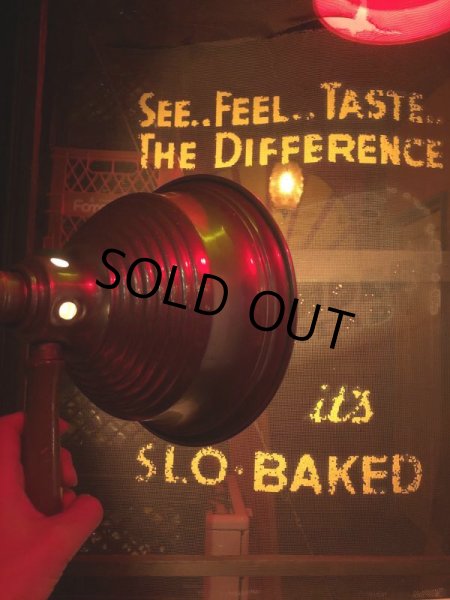 画像2: Vintage Industrial Aluminum Wood Handle Spot Light (B759) (2)