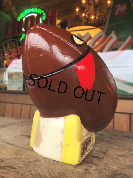 画像5: 70s Vintage Trojan Super Sports Series Football Decanter (B764) (5)