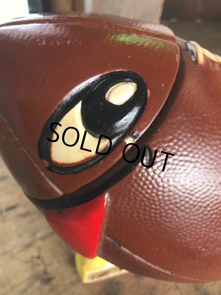 画像10: 70s Vintage Trojan Super Sports Series Football Decanter (B764) (10)