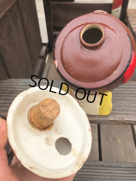 画像9: 70s Vintage Trojan Super Sports Series Football Decanter (B764) (9)