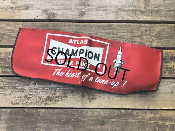 画像2: 70s Vintage CHAMPION SPARK PLUGS Fender Cover (B765) (2)