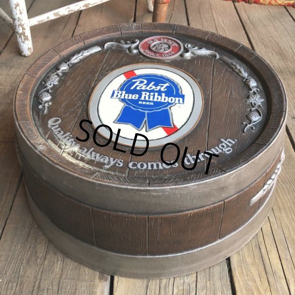 画像3: Vintage Pabst Blue Ribbon Beer Store Display Barrel Sign (B766) (3)