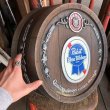 画像9: Vintage Pabst Blue Ribbon Beer Store Display Barrel Sign (B766) (9)