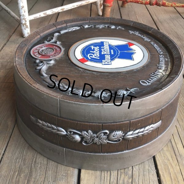 画像4: Vintage Pabst Blue Ribbon Beer Store Display Barrel Sign (B766) (4)