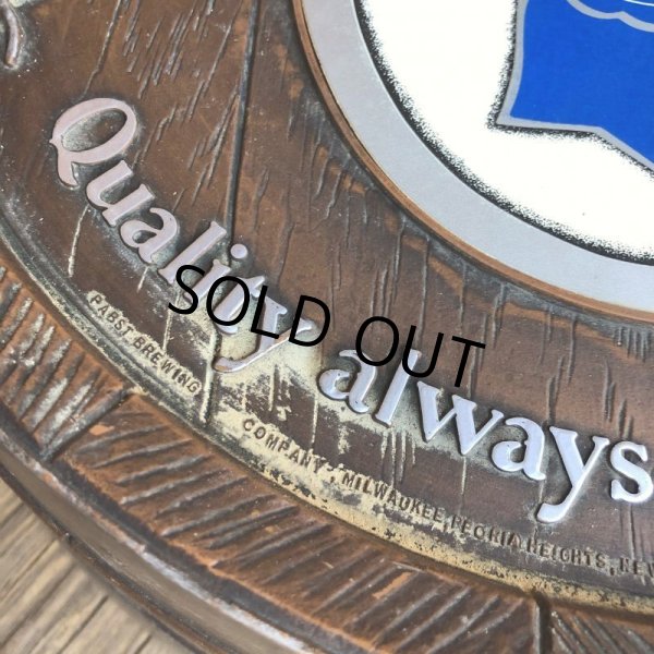 画像8: Vintage Pabst Blue Ribbon Beer Store Display Barrel Sign (B766) (8)