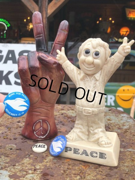 画像4: Vintage Badge PEACE (B772)  (4)