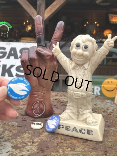 画像4: Vintage Badge PEACE (B770)  (4)