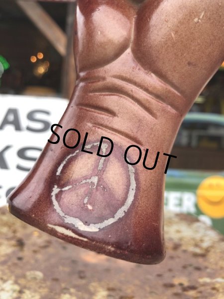 画像7: Vintage PEACE HAND Statue (B769)  (7)