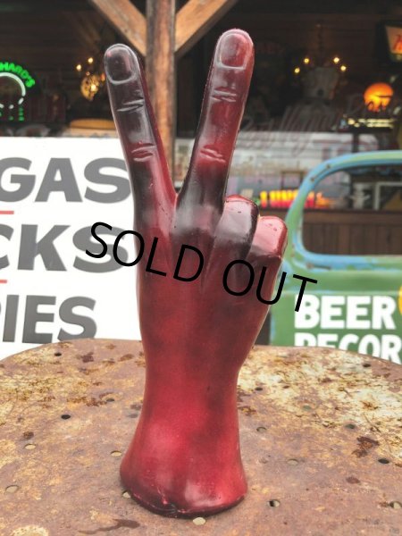 画像3: Vintage PEACE HAND Statue (B769)  (3)