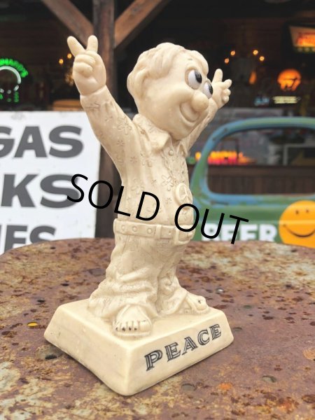 画像2: Vintage Message Doll PEACE (B768)  (2)